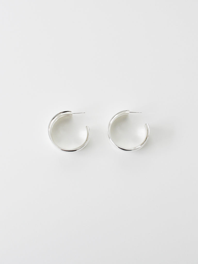 Gray earrings - Medium