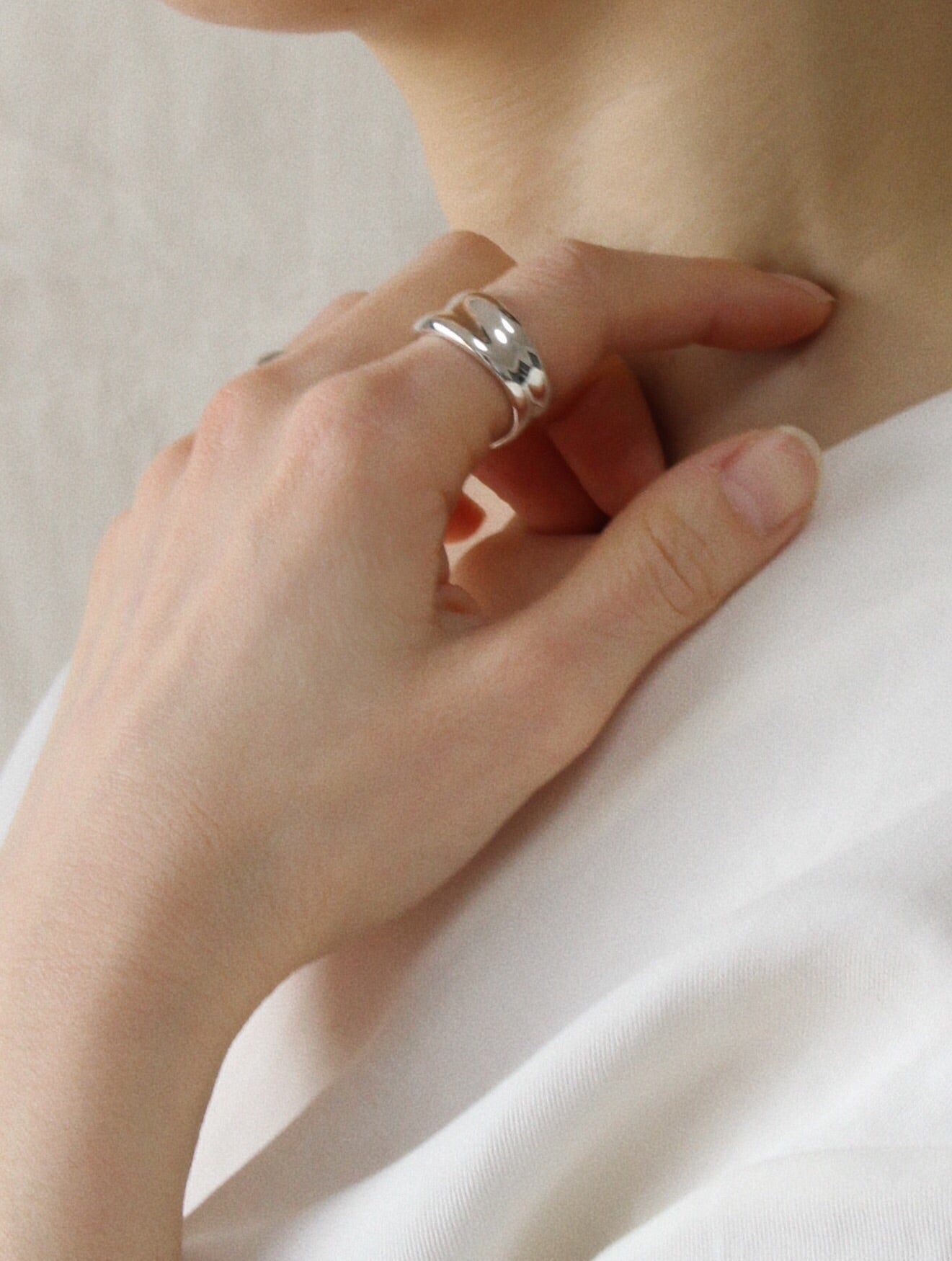 CALLMOON コールムーン　Slow wave ring 5号 Slow wave ring リング | CALL MOON – CALLMOON