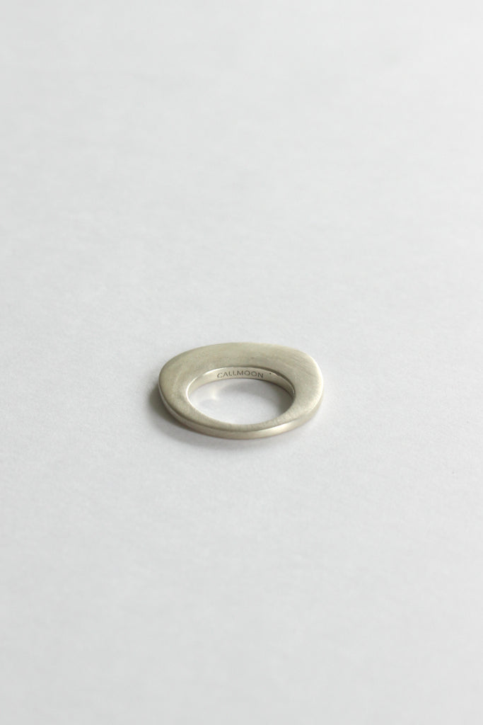 Element ring MAT in silver
