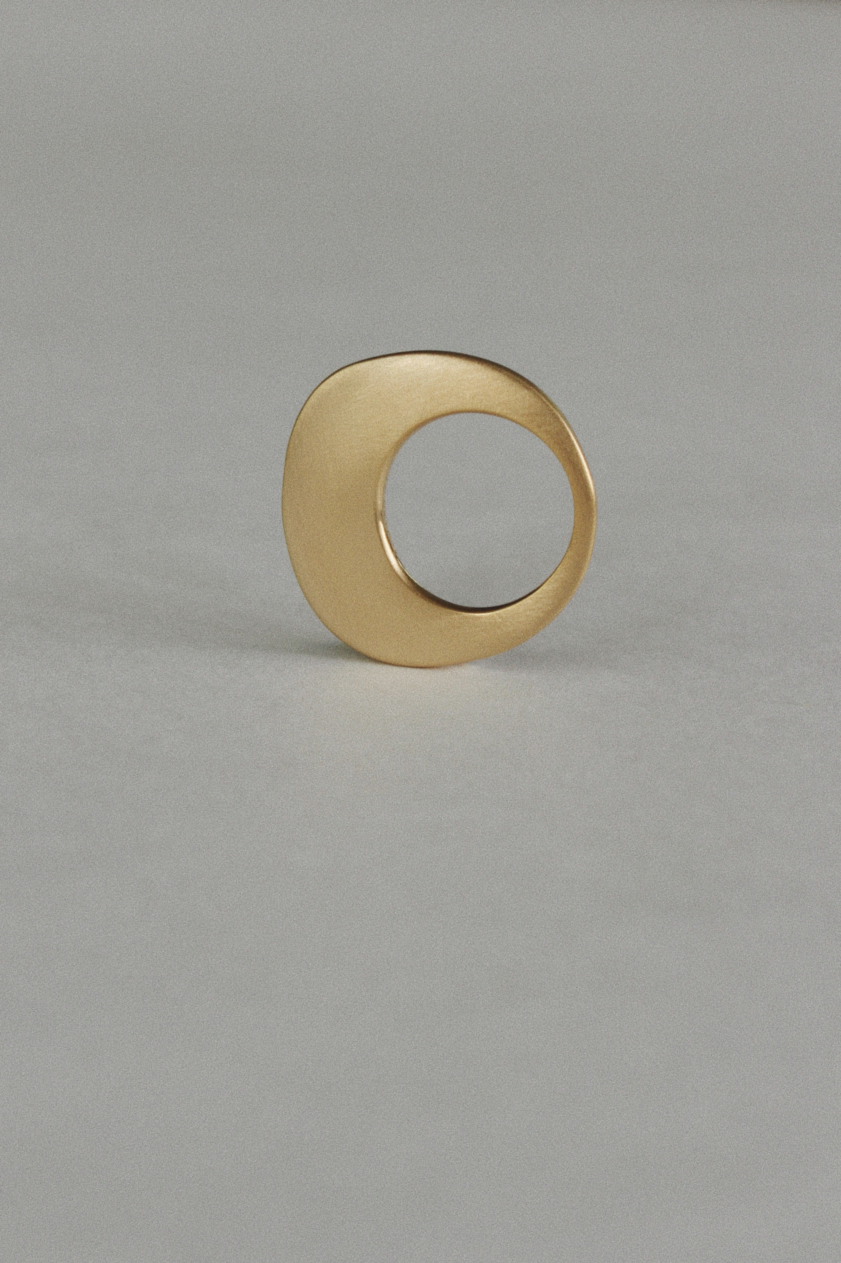 Element ring MAT in gold