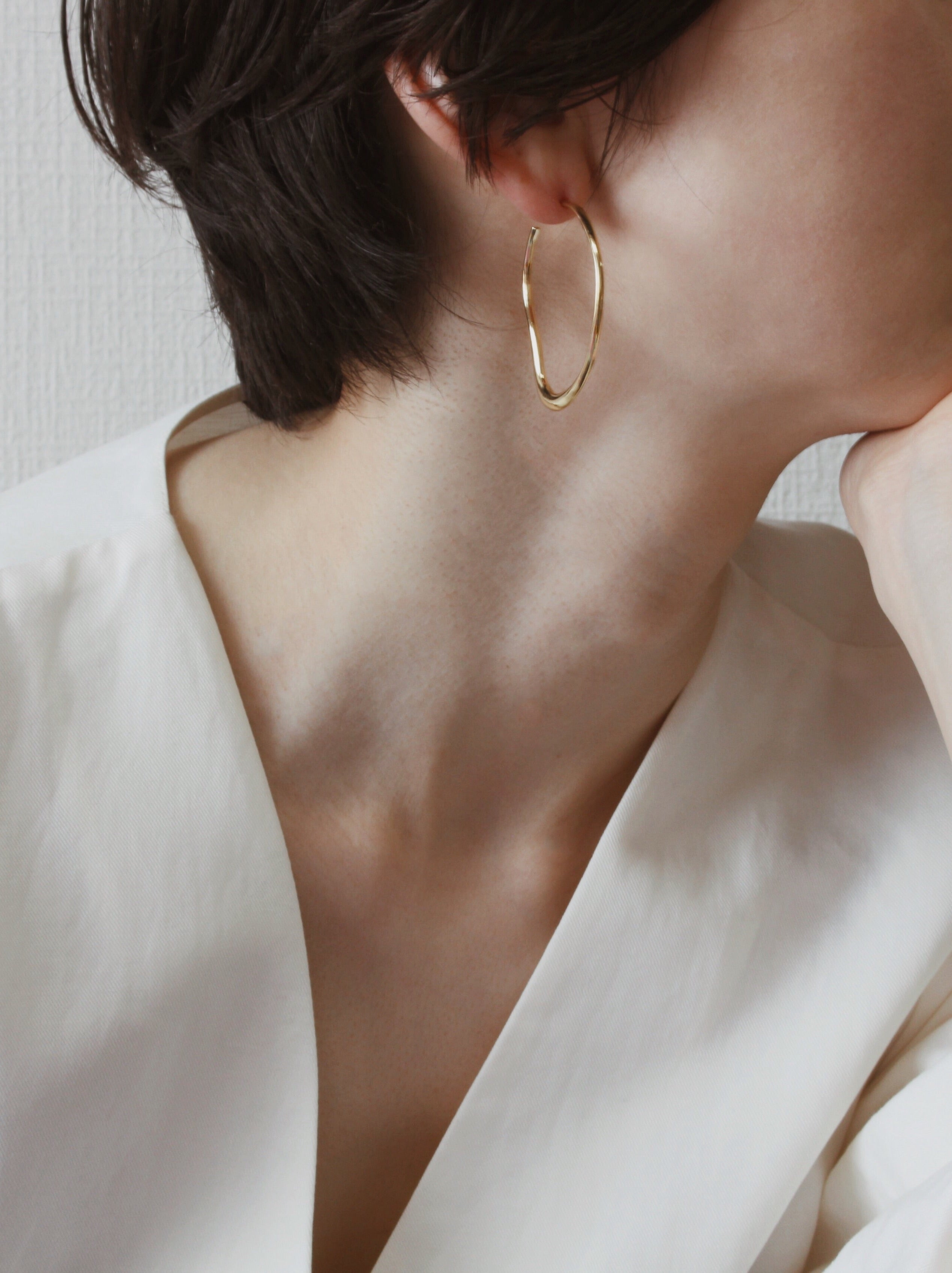Wave earrings ピアス | CALL MOON – CALLMOON